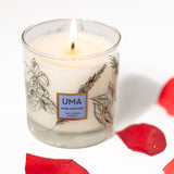 UMA Rose Rapture Wellness Candle - Uma Oils
