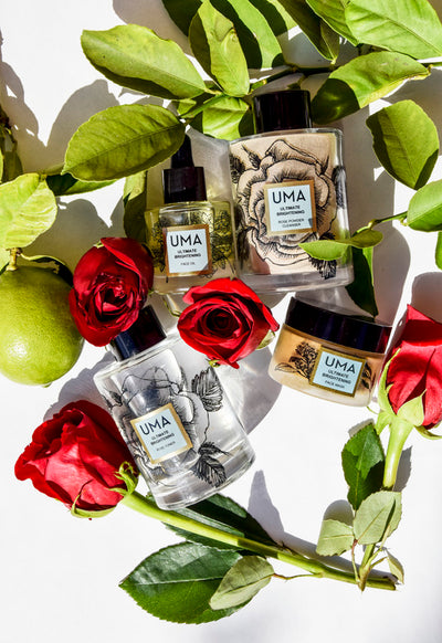 This Valentine's Day with UMA's Ultimate Brightening Set