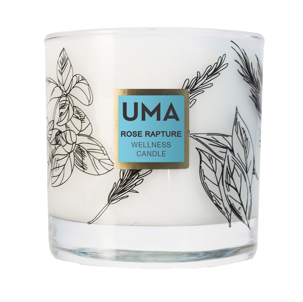 UMA Rose Rapture Wellness Candle